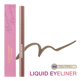 BLEND BERRY Playful Liquid Eyeliner 002 (Maron Brown) Eye Color KOSE