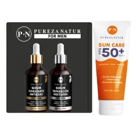 Pack Pureza Natur Protector Solar  Pack Hombre Serums                                                                                                 