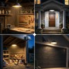 A.bigwhale Solar Shed Pendant Light, Outdoor Solar Lamp with Remote