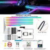 Interior Car LED Strip Lights, Acrylic LED Lights for Car
