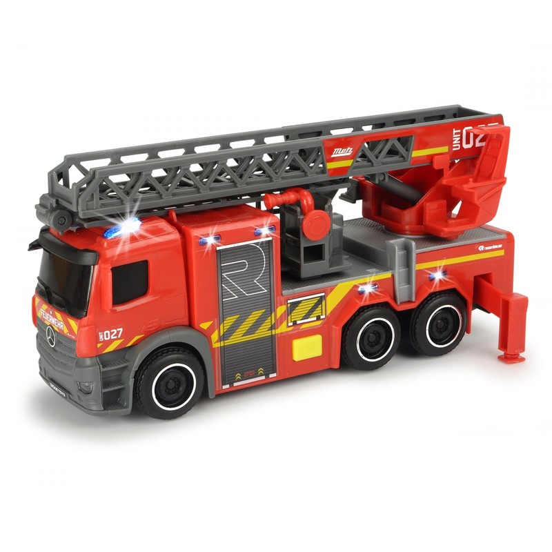 Majorette 203714011038 City Fire Ladder Truck, 26 cm, One Size