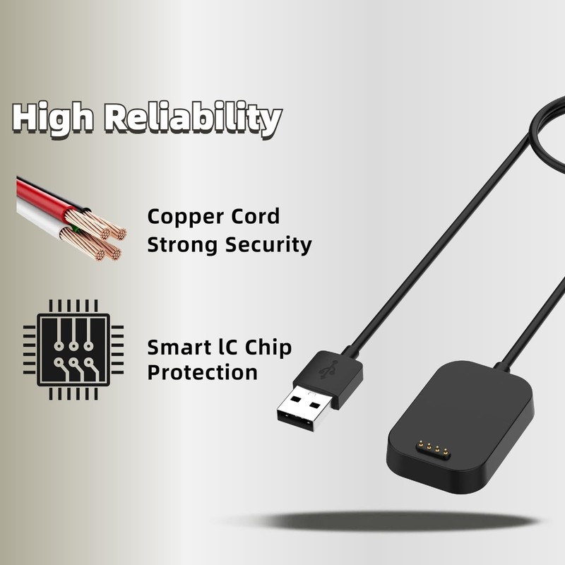 QHBAMD Compatible for Gizmo Watch 3 2 1 Charger Cable