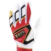 ZETT BG19202 Impact Zet, Batting Gloves, Ambidextrous, Red x White