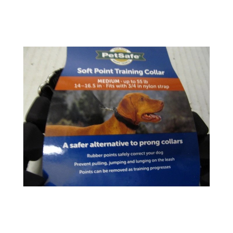 Petsafe Soft Point Training Collar, Black, Size Medium (14 -