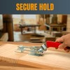 POWERTEC 20306 Heavy Duty Adjustable Latch-Action U Bolt Toggle Clamps