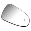 DNA Motoring OEM-MG-0549 Right Side Heated Mirror Glass w/Backing Plate