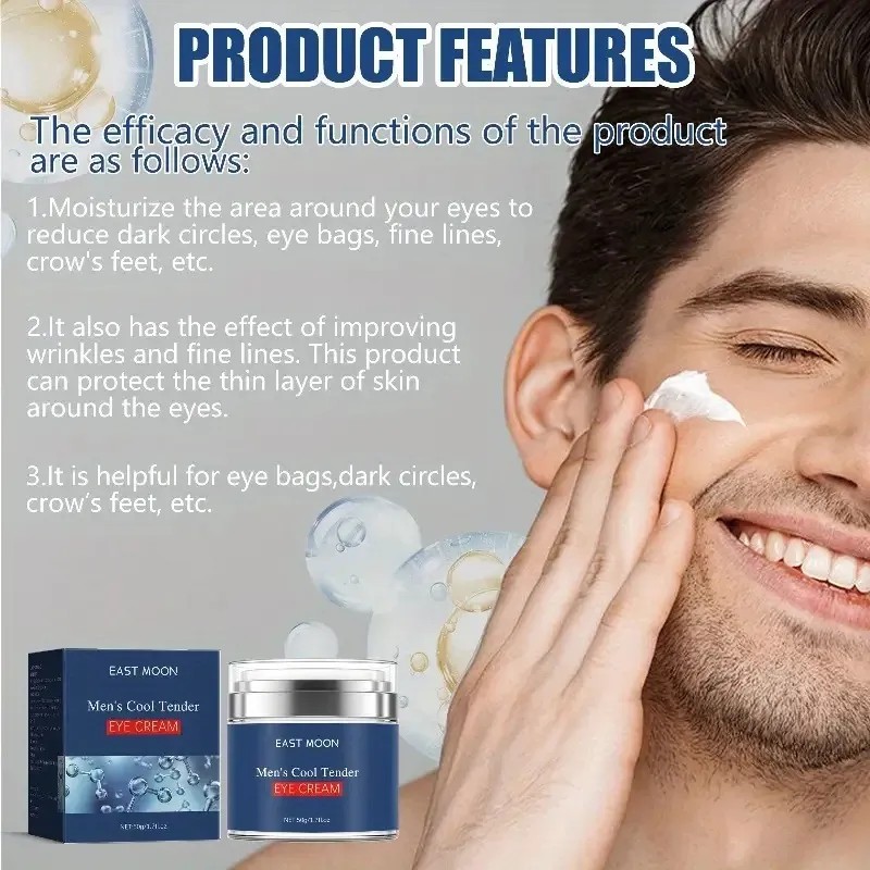 Em Crema Para Ojos Para Hombre Quita Ojeras Arrugas, Retinol