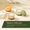 LA JOLIE MUSE Vanilla Candle, Scented Candles for Home, Large