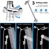 Rain Shower Head with Handheld Spray Combo High Pressure 3+6