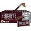 HERSHEY'S Milk Chocolate Snack Size, Candy Bars, 11.25 oz (25