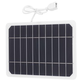 MECCANIXITY 5V 1A 5W Mini Solar Panels, USB Solar Panel Charger with Micro USB Port Polycrystalline Solar Cell for Phone Camera Lighting Charging