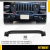 KUAFU 3-1/8 Inch Height Brush Guard Compatible With 2018-2023 Jeep