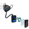 Electric Wearable Air Purifier Maskes,Air Supply,With HEPA Filter,for Dust Work,Painting,