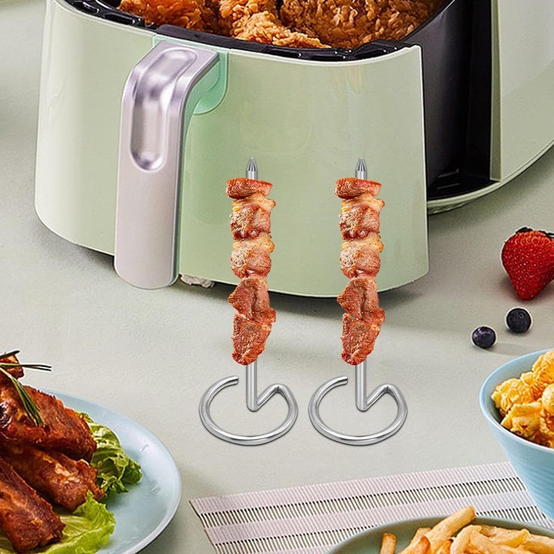 Skewers for Air Fryer, Pack of 10 Meat Skewers for