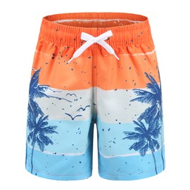 HowJoJo Boys Swim Shorts Kids Quick Dry Swim Trunks Boys Bathing Suit Size 14-16
