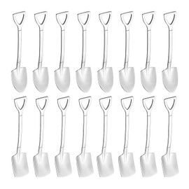 16 Pieces Stainless Steel Spoons, Creative Shaped Spoons, Cute Spoons, Fruit Spoons, Dessert Spoons, Drink Stirring Spoons