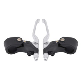 KIMISS Universal 1 Pair Aluminium Alloy 22mm 7/8 inch Handlebar Brake Lever for Mini Pocket Dirt Bike ATV Pocket Bike bremshebel
