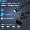 STARGEAR 2 Pack Starlink Ethernet Adapter Cable Enterprise Extension to