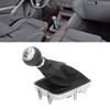 6 Speed Gear Shift Knob With PU Leather Boot Automotive