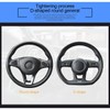 LoyaForba Car Steering Wheel Cover, Universal 14.5-15 Inch, Soft Anti-Slip