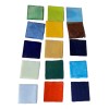 Escanver 40 Piezas Azulejo Talavera 5x5 Cm Mezcla Colores Lisos
