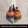 Jute Bags Pack of 24 10 x 14 cm Colourful
