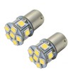 Ruiandsion 2pcs 1157 LED Bulb White 6V BAY15D 5050 12SMD