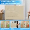 SPACEANY Retractable Safety Baby Gate or Mesh Dog Gate,Durable Portable