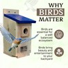 Made in USA,Premium Rustic Cedar Bird Houses,Durable Bird Houses for