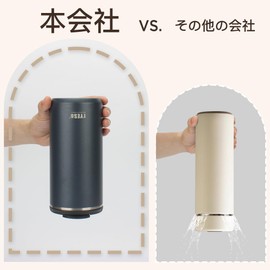 TYESO Tumbler with Lid, Vacuum Insulated, Large Capacity, Stainless Steel, Thermos, Water Bottle, Hot and Cold Insulation, Coffee Cup, Direct Drinking, Carry, Leak Proof, Dishwasher Safe, Removable