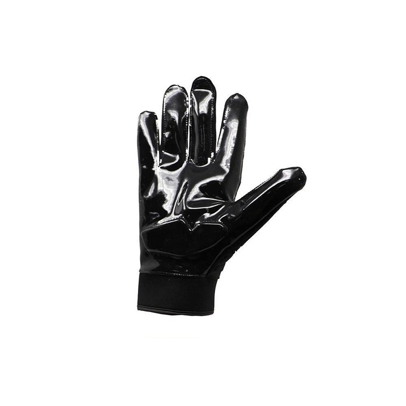BARNETT FLG-03 Professional Linemen football gloves, OL, DL BLACK (XL)