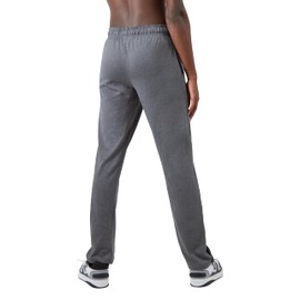 Champion mens Everyday Cotton Open Pant pajama bottoms, Granite Heather, Medium US
