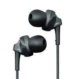 Radius HP-NEF31K Earphones: Ne High-MFD Structure, Dynamic Driver, Wired, In-Ear Type, No Microphone, Cost Performance Earphones, Black