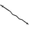Signature Fitness Standard Threaded Curl Barbell Curl Bar with Collars,