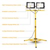 20000 Lumen Work Lights with Stand, 200W Dual Head LED
