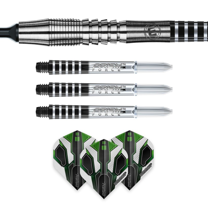 WINMAU Sniper 18 Gram Softip Tungsten Darts Set with Flights