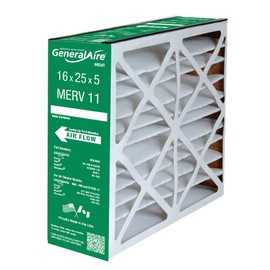 Generalaire 4541-16 x 25 x 5 Merv 11 Air Filter- Actual Size= 15 5/8 x 24 3/8 x 4 15/16-Model 6FM1625
