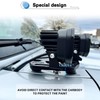 KMFCDAE Cowl Mount Dual Light Bracket for Jeep JL Pillar