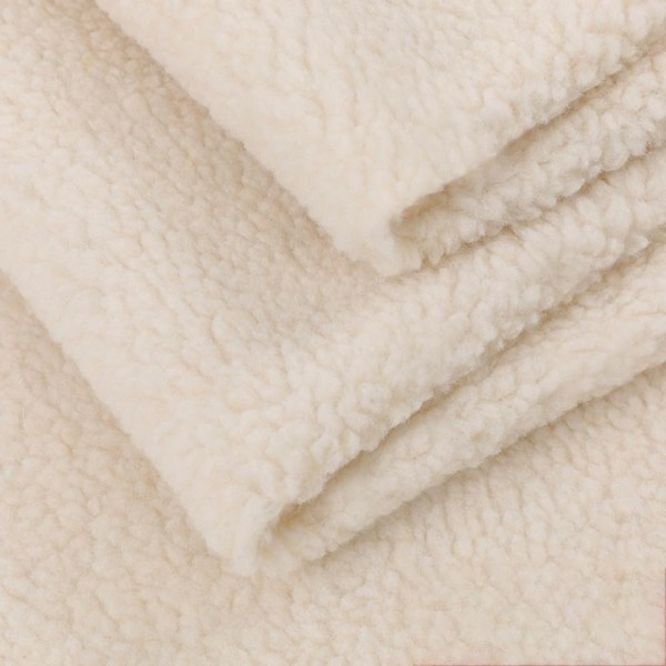 Whakano 1 Metre Fleece Fabric, 160 cm Wide, Teddy Plush