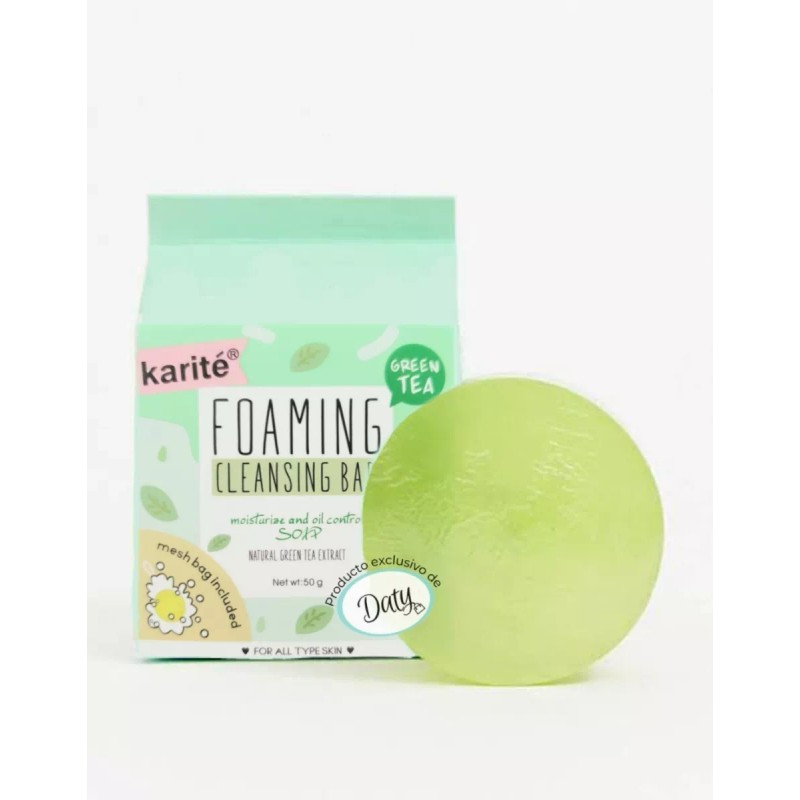 Karite 10 Jabones Anti Acne Facial Corporal Te Verde Red