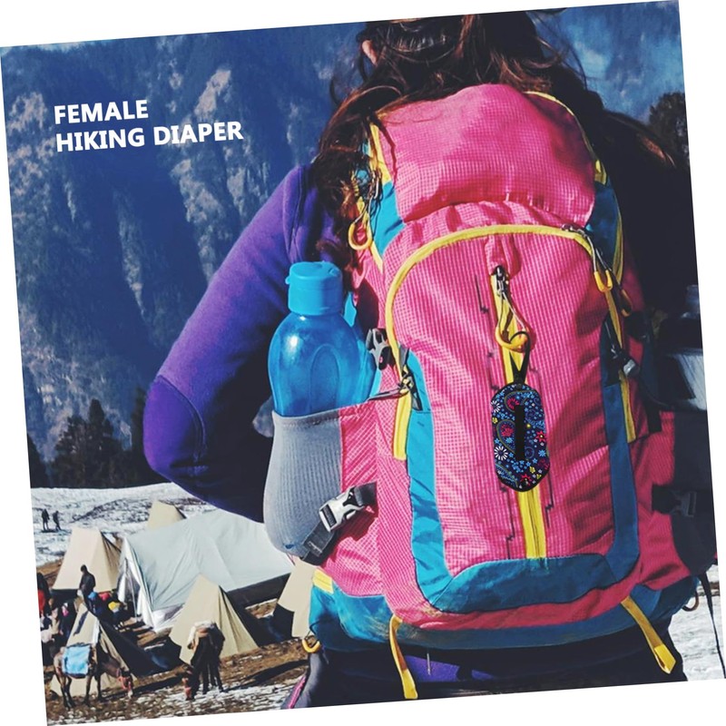 OHPHCALL 5pcs Silver Infused Pee Cloth for Women Hiking Camping