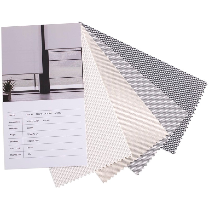 Zshine Motorized Blackout Window Blinds Customize Width (23-95 Inches) Remote