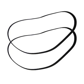 2 Pack N011005 Compressor Belt for Porter Cable DeWalt Craftsman Black & Decker Air Compressor Belt A12210 D55146 D55167 D55168