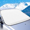 BLAZOR Car Windshield Cover, Windscreen Covers Frost Ice Snow Protector