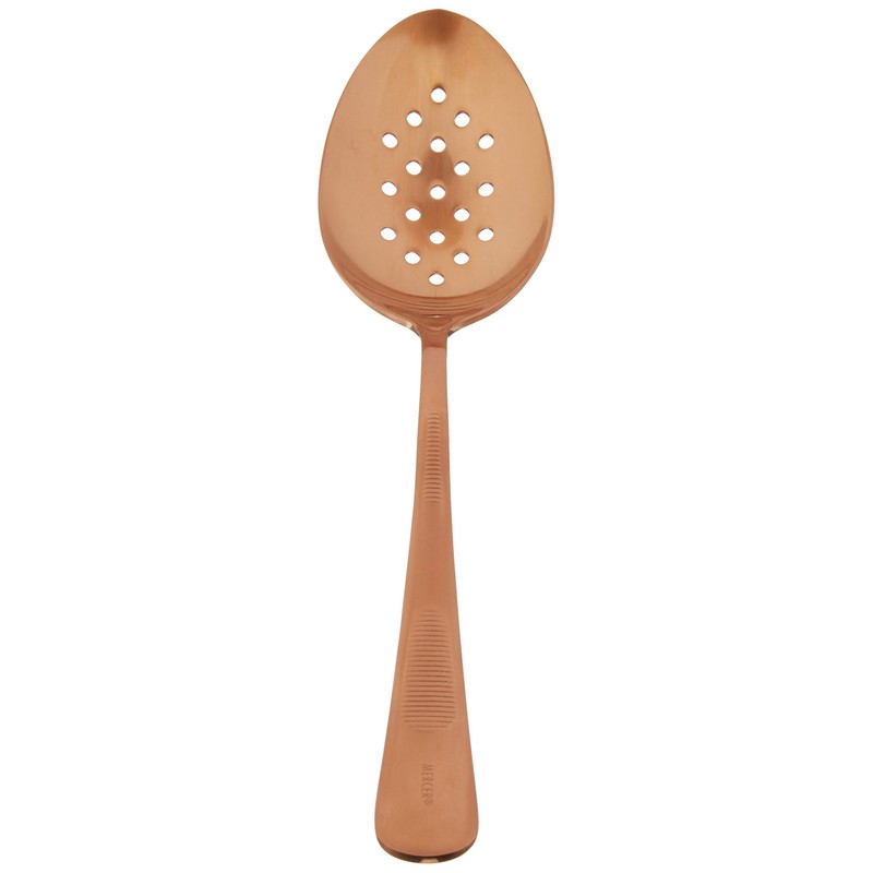 Mercer Culinary M35160RG 18-8 Stainless Steel Plating Spoon, 9 inch,