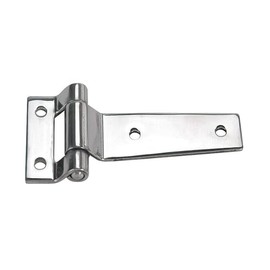 Strap Hinge, Stainless Steel, 4-3/32 in. L