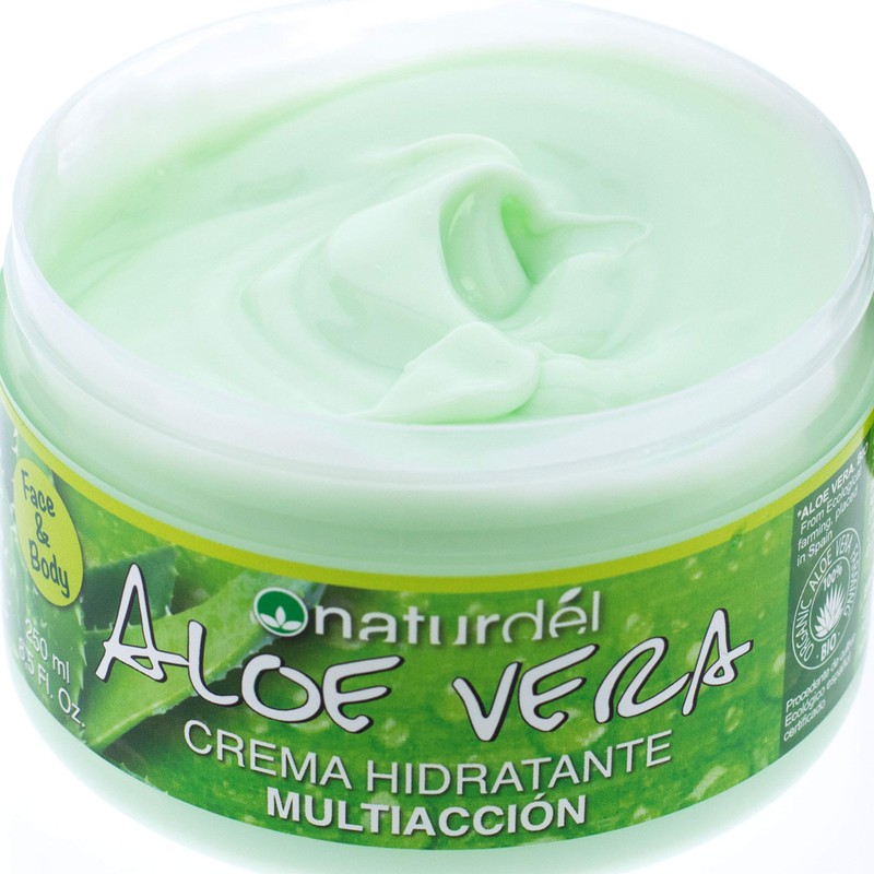 NATURDEL Aloe Vera Moisturising Cream Multifunctional Face and Body Daily