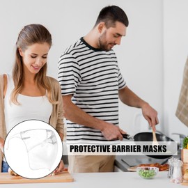 Safety Goggles - Anti-Fog Protective Full Face Shield - Lightweight Facial Cover Anti Scratch Eye Protection for Men, Women & Cooking