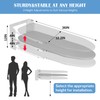 Wall Mounted Ironing Board Adjustable Height, 36 x 12 Inch
