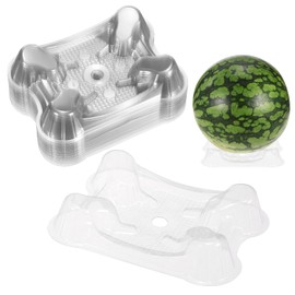 M METERXITY 30 Pack Melon Cradle for Garden,5.9 Inch Plastic Watermelon Stand,Keep Watermelon Off of The Ground and Getting Moldy,Apply To Support Protector for Fruits(Holds up to 5.5-11 Lbs)